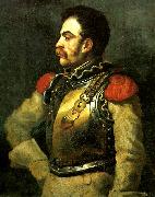 portrait de carabinier  Theodore   Gericault